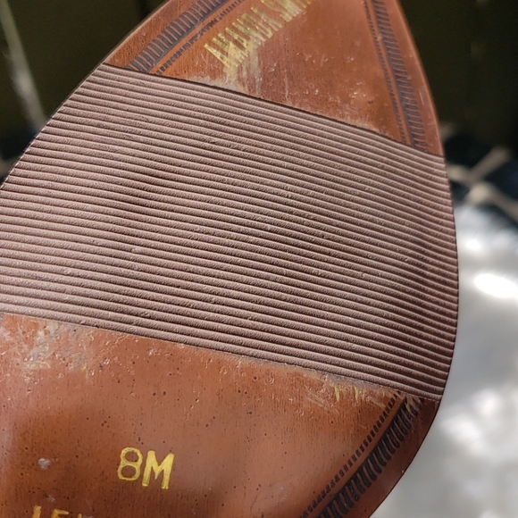 Amanda Smith ankle boots brown western back zip 8 - Picture 10 of 10